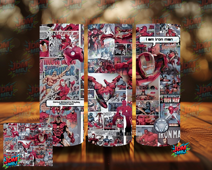 Inspired by Iron Man Sublimation Prints