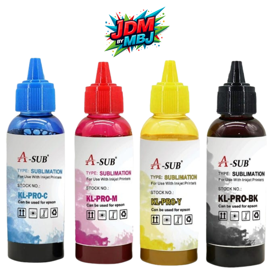 Koala A-SUB Pro Grade Sublimation Ink - 4 Pack