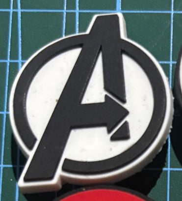 Inspired by MARVEL Circle Shoe Charm