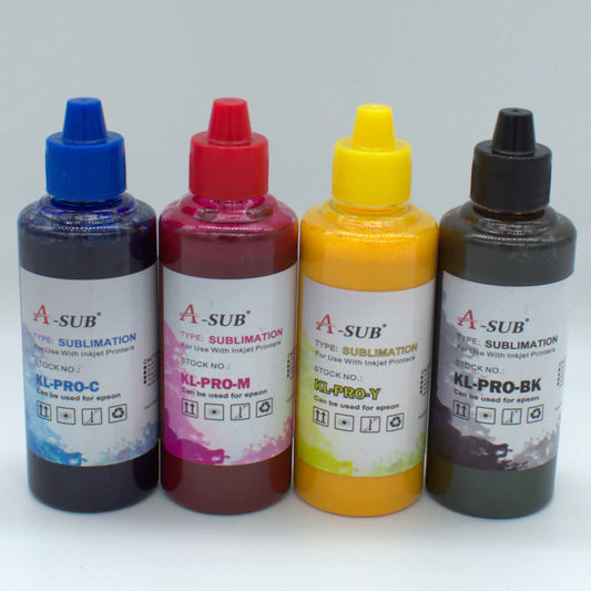 Koala A-SUB Pro Grade Sublimation Ink - 4 Pack