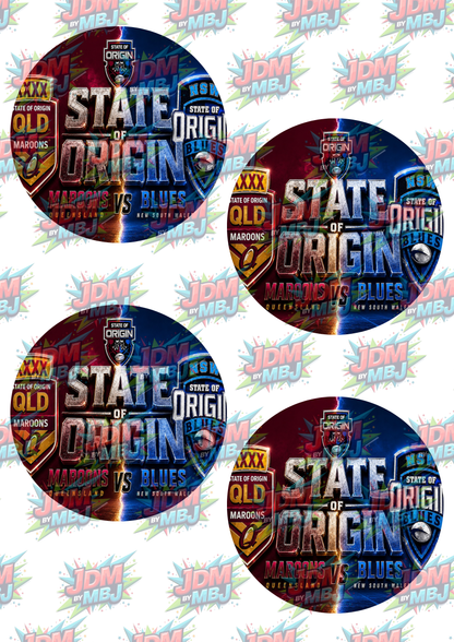 Inspired by State of Origin Sublimation Prints