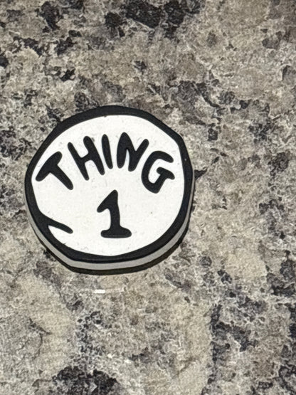 Inspired by Cat in The Hat Shoe Charm's