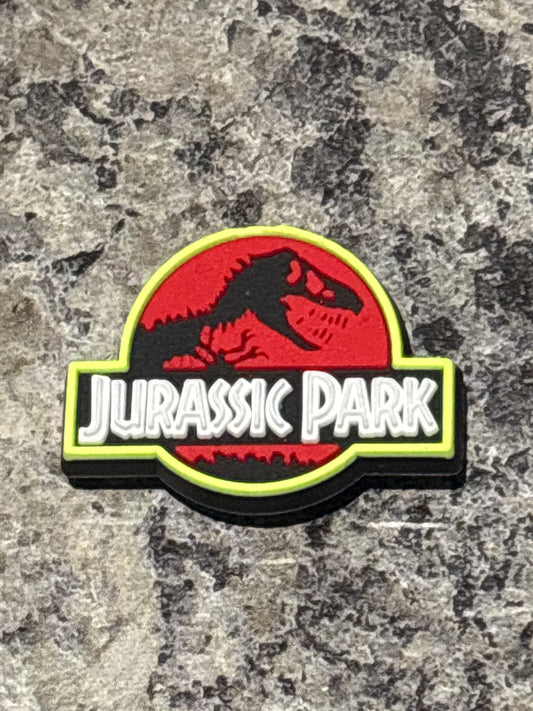 Inspired by Jurassic Park Logo Shoe Charm's