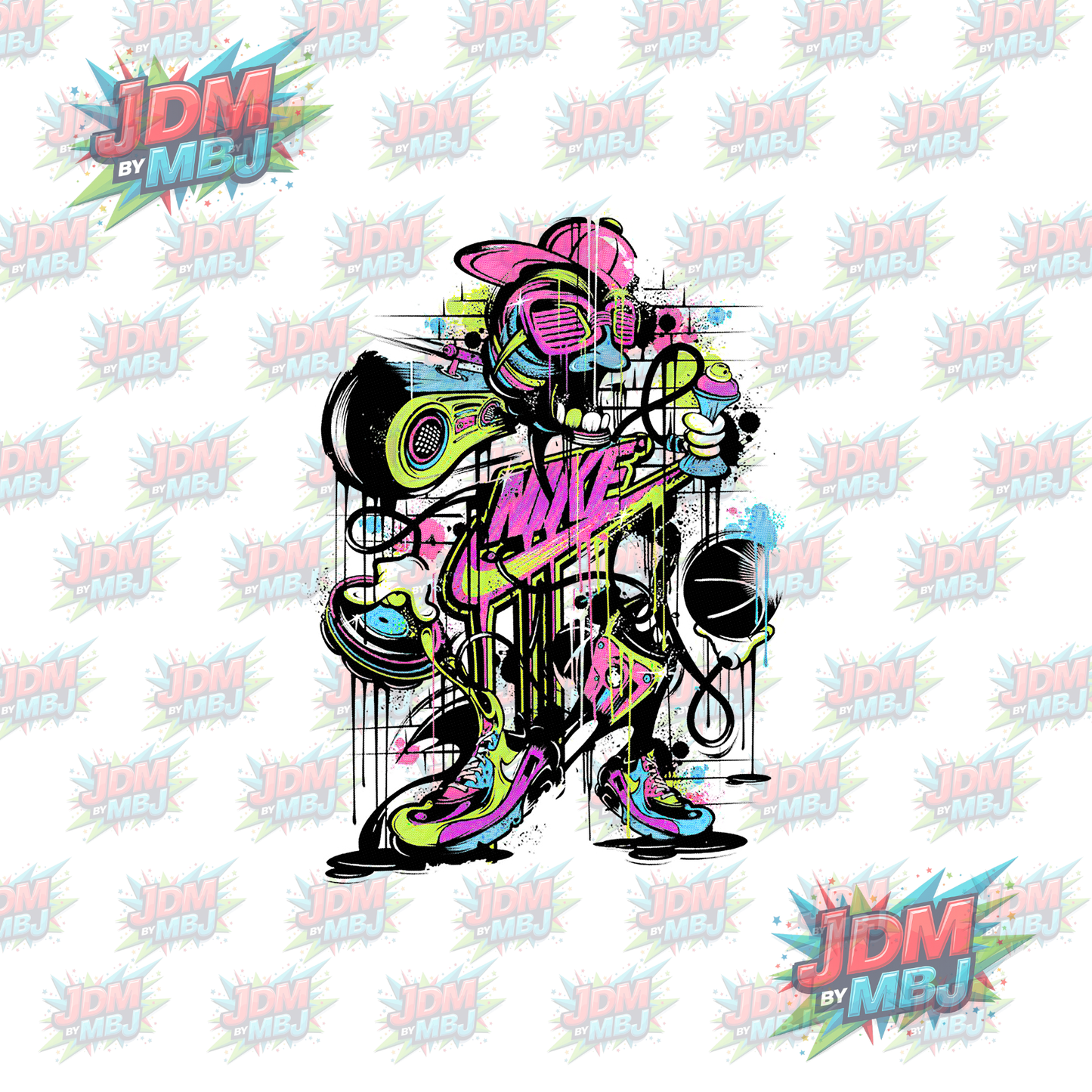 Iron On - Halftone DTF
