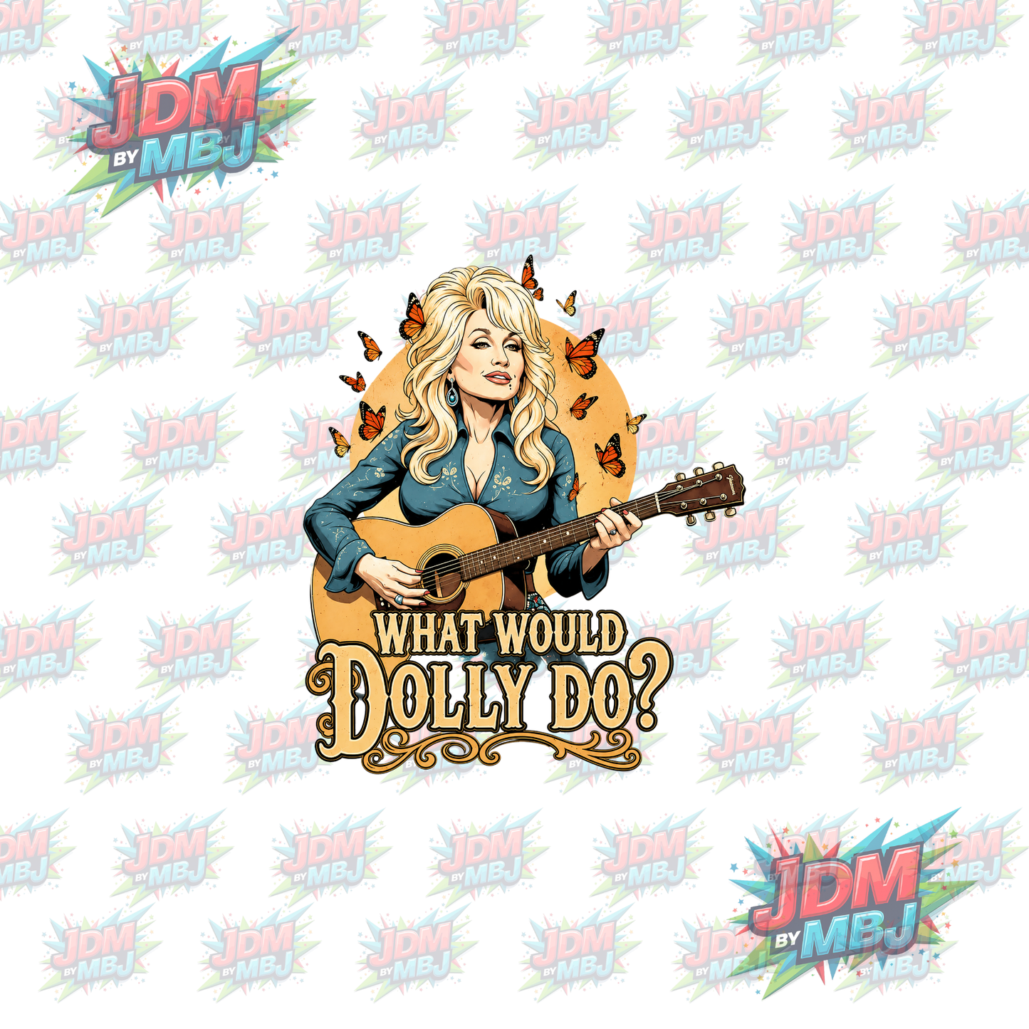 Iron On - Dolly Parton DTF