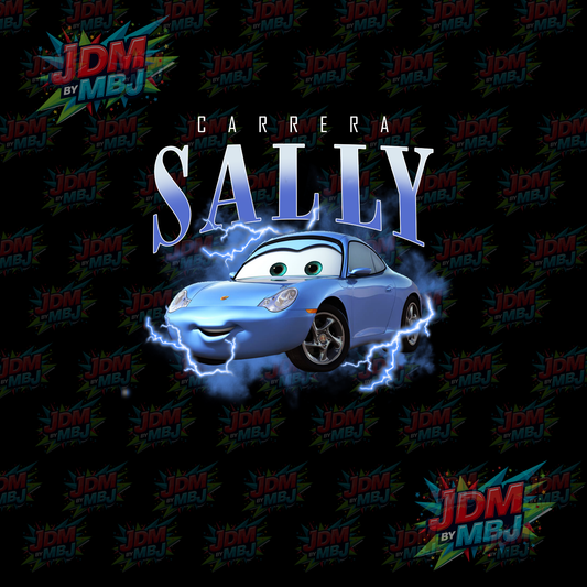 Iron On - Sally "Lighting McQueen" DTF 24cm