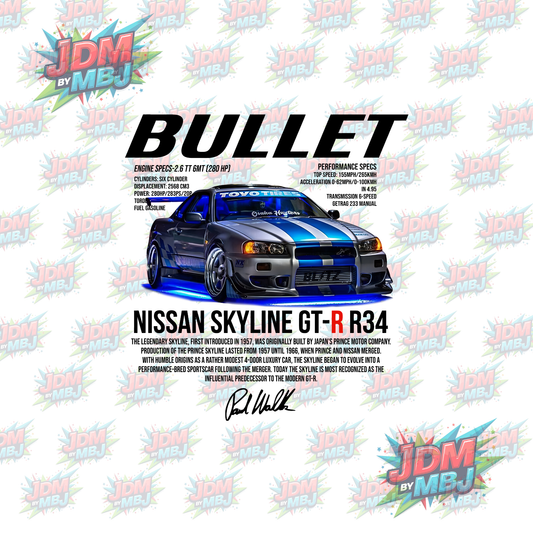 Iron On - JDM DTF