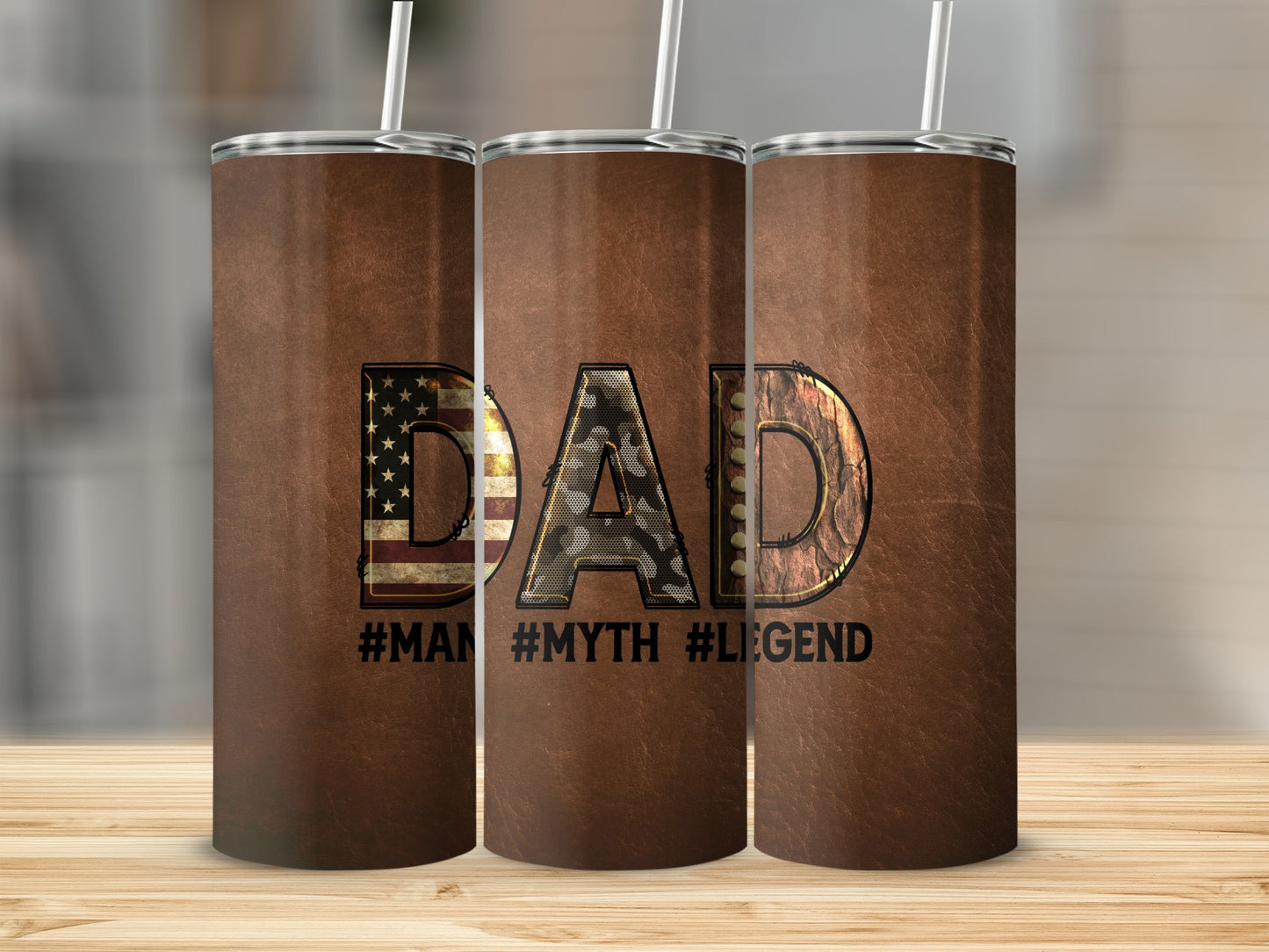 DAD #MAN #MYTH #LEGEND Sublimation Prints