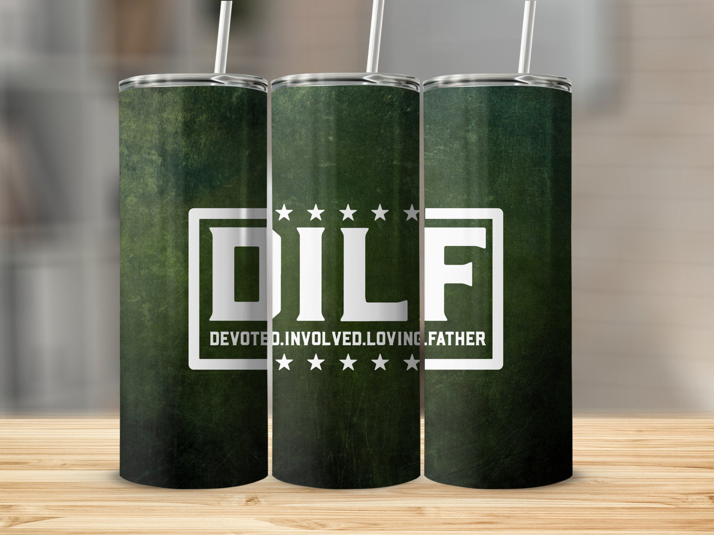 DILF [Devoted, Involved, Loving, Father] Sublimation Prints