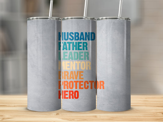 HUSBAND, FATHER, LEADER, MENTOR Sublimation Prints