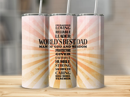 World's Best DAD Sublimation Prints
