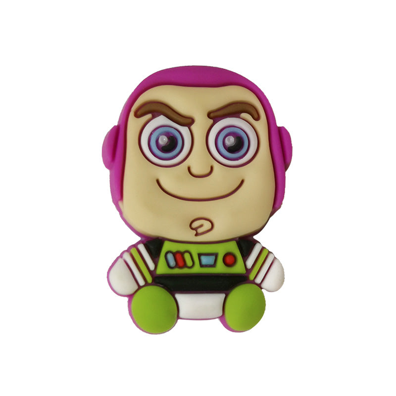 Inspirado en los adornos para zapatos de Toy Story