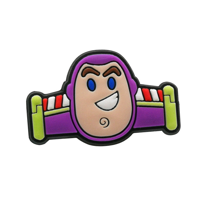 Inspirado en los adornos para zapatos de Toy Story