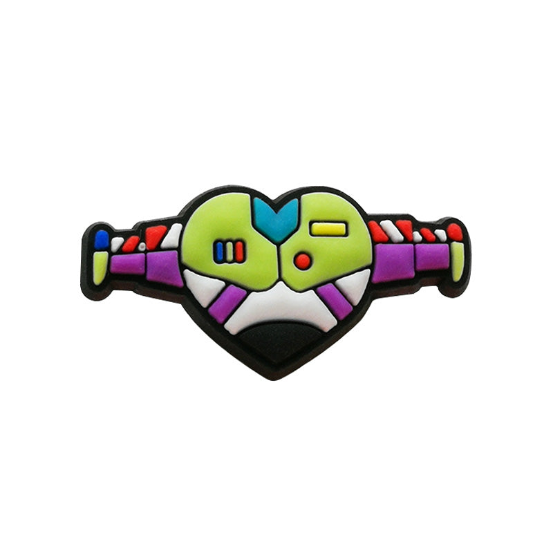 Inspirado en los adornos para zapatos de Toy Story