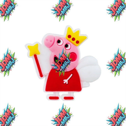 Inspirado en el Charm para zapatos de Pepper Pig