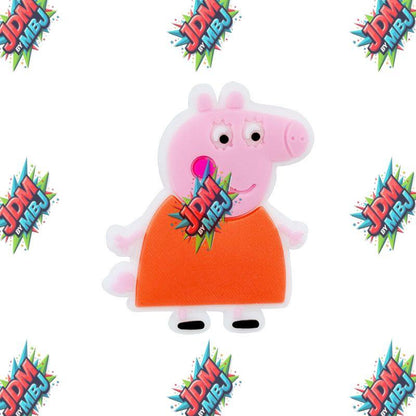 Inspirado en el Charm para zapatos de Pepper Pig