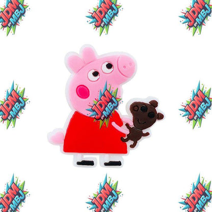 Inspirado en el Charm para zapatos de Pepper Pig