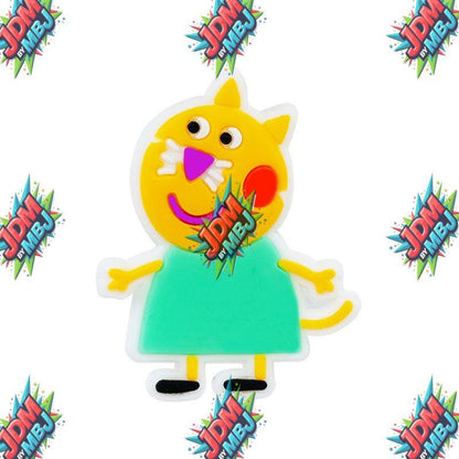 Inspirado en el Charm para zapatos de Pepper Pig