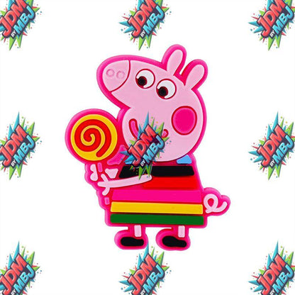 Inspirado en el Charm para zapatos de Pepper Pig