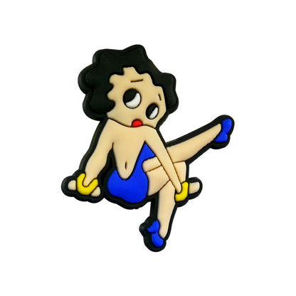 Inspirado en los adornos de zapatos de dibujos animados