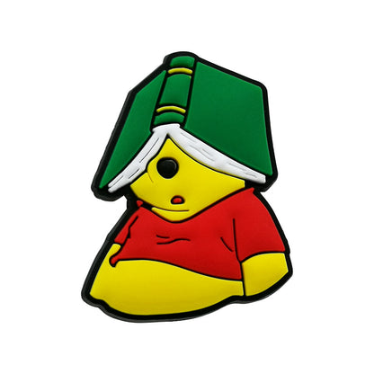 Inspirado en los adornos para zapatos de Winnie the Pooh