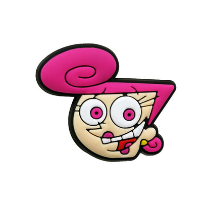 Inspirado en los adornos de zapatos de dibujos animados