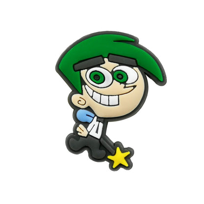 Inspirado en los adornos de zapatos de dibujos animados