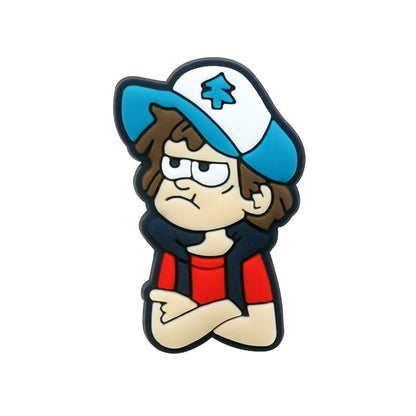 Inspirado en los adornos de zapatos de dibujos animados