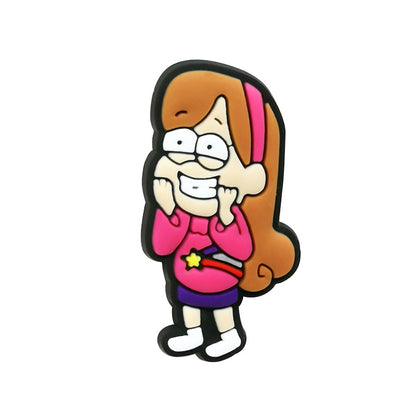 Inspirado en los adornos de zapatos de dibujos animados