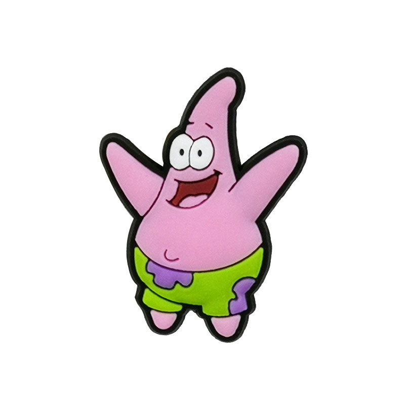 Inspirado en los adornos para zapatos de Bob Esponja