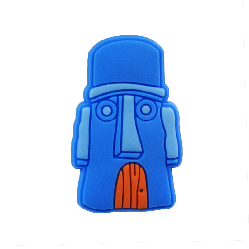 Inspirado en los adornos para zapatos de Bob Esponja