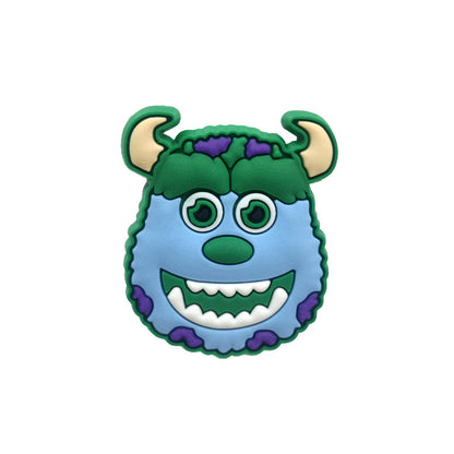 Inspirado en los adornos para zapatos de Monster Inc.