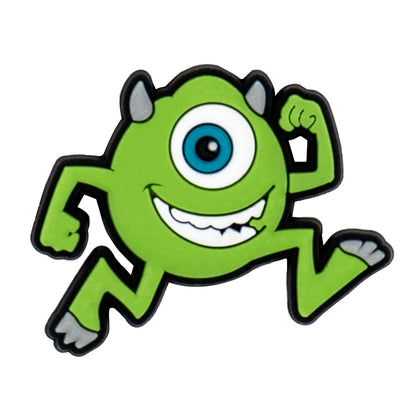 Inspirado en los adornos para zapatos de Monster Inc.