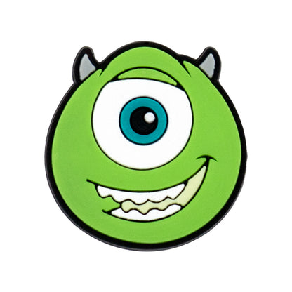 Inspirado en los adornos para zapatos de Monster Inc.