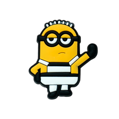 Inspirado en los adornos para zapatos de Minions (Gru, mi villano favorito)