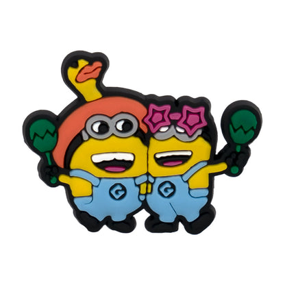 Inspirado en los adornos para zapatos de Minions (Gru, mi villano favorito)