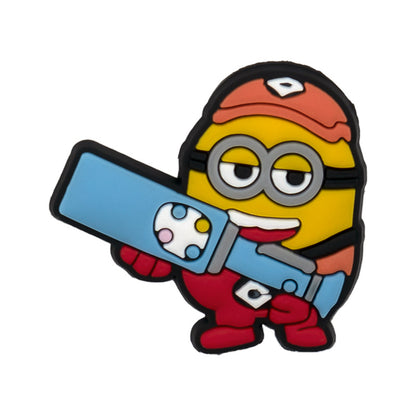 Inspirado en los adornos para zapatos de Minions (Gru, mi villano favorito)