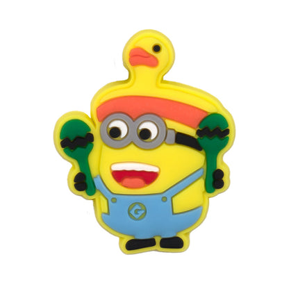 Inspirado en los adornos para zapatos de Minions (Gru, mi villano favorito)