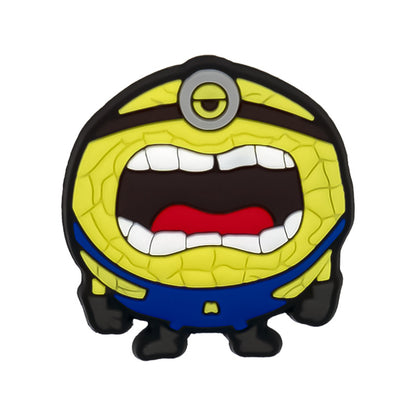 Inspirado en los adornos para zapatos de Minions (Gru, mi villano favorito)
