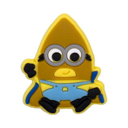 Inspirado en los adornos para zapatos de Minions (Gru, mi villano favorito)