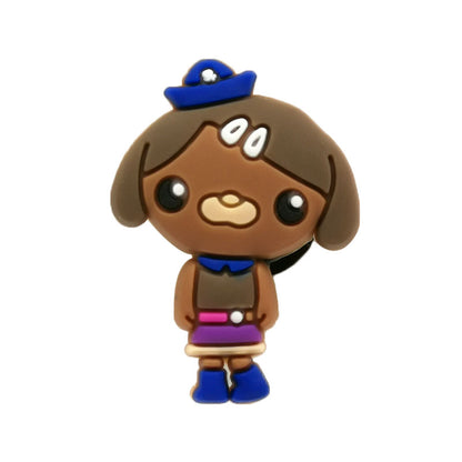 Inspirado en los adornos para zapatos de los Octonautas