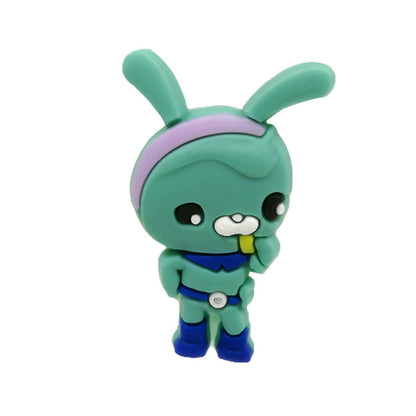 Inspirado en los adornos para zapatos de los Octonautas