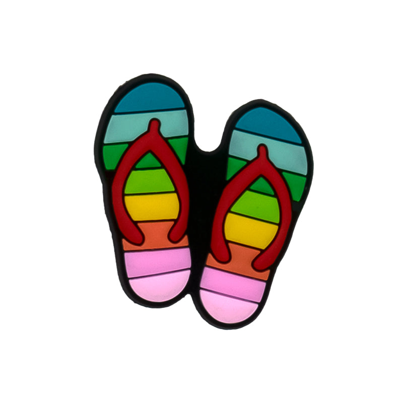 Inspired by Rainbow Thongs Shoe Charm's