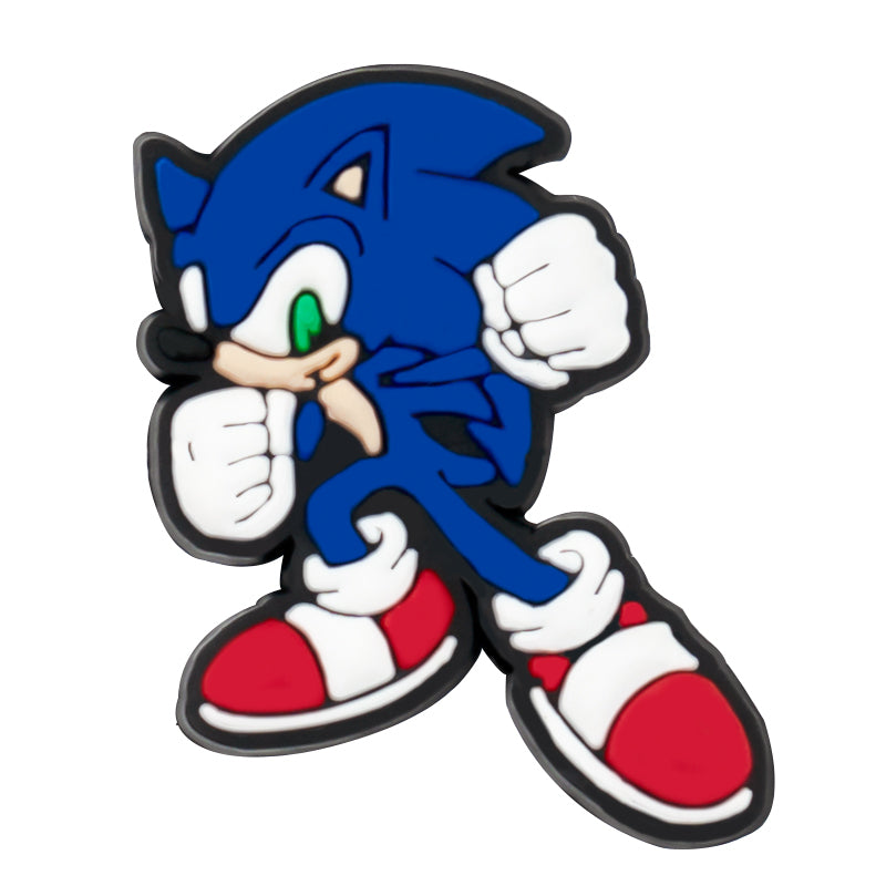 Inspirado en el dije para zapatos de Sonic the Hedgehog