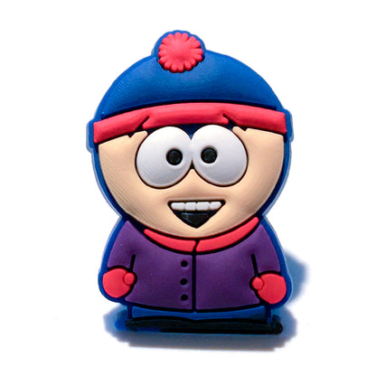 Inspirado en los adornos para zapatos de South Park