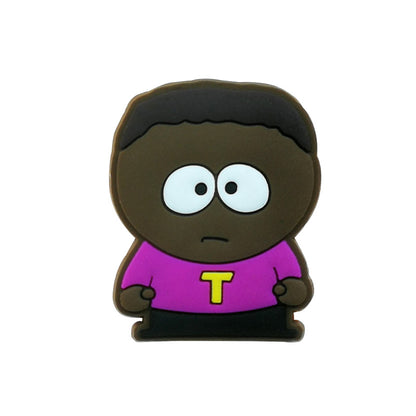 Inspirado en los adornos para zapatos de South Park