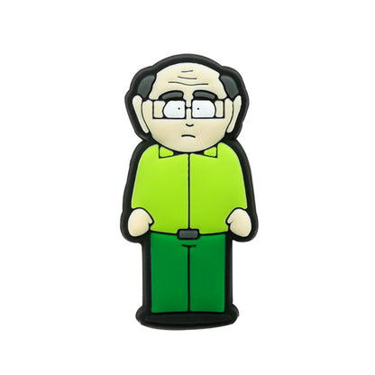 Inspirado en los adornos para zapatos de South Park