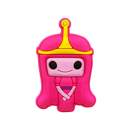 Inspirado en los adornos para zapatos de Hora de Aventuras