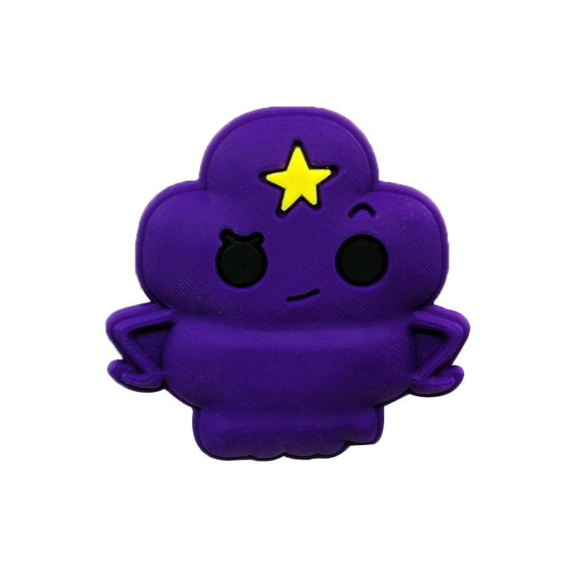 Inspirado en los adornos para zapatos de Hora de Aventuras