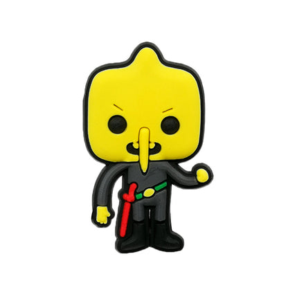 Inspirado en los adornos para zapatos de Hora de Aventuras